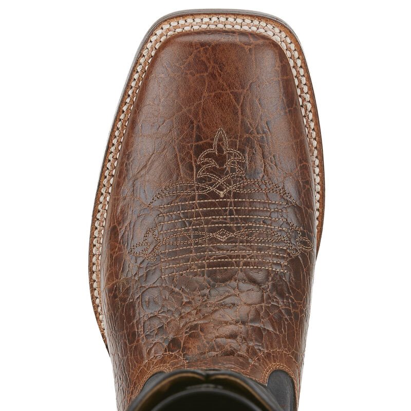 Stivali Cowboy Uomo Ariat Ranchero Marroni Grigie | W3TKFDH