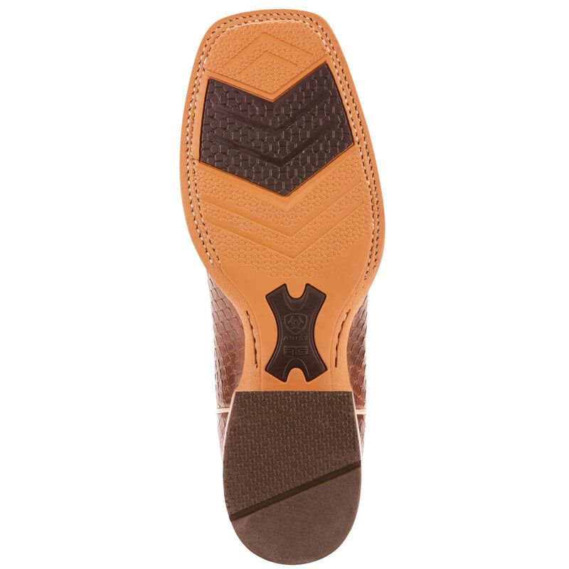 Stivali Cowboy Uomo Ariat Range Boss Marroni Verdi | N6K6SW7