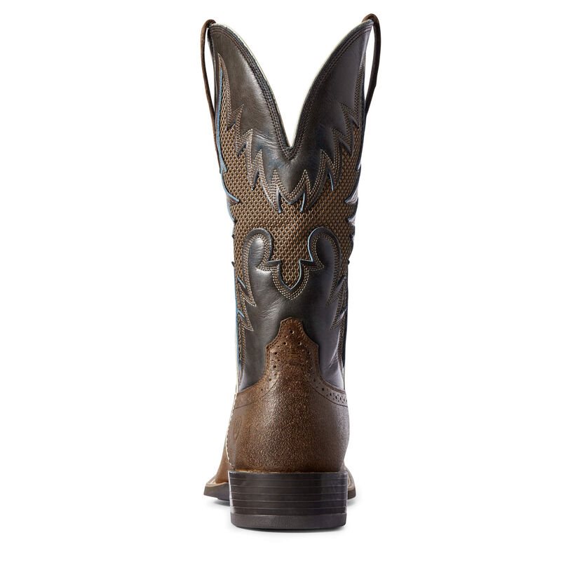 Stivali Cowboy Uomo Ariat Sportive Breezy VentTEK Marroni Verde Oliva | VP1HI7F