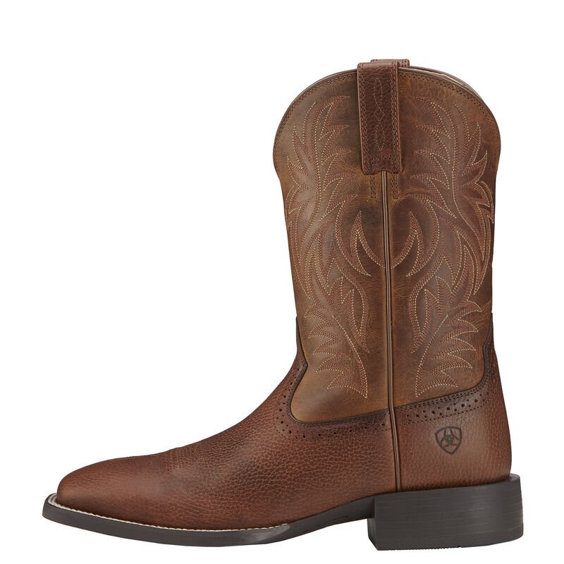 Stivali Cowboy Uomo Ariat Sportive Larghe Square Punta Rame | 8AIYD71