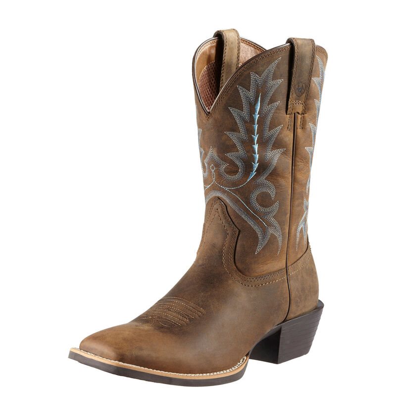 Stivali Cowboy Uomo Ariat Sportive Outfitter Marroni | DL609AS