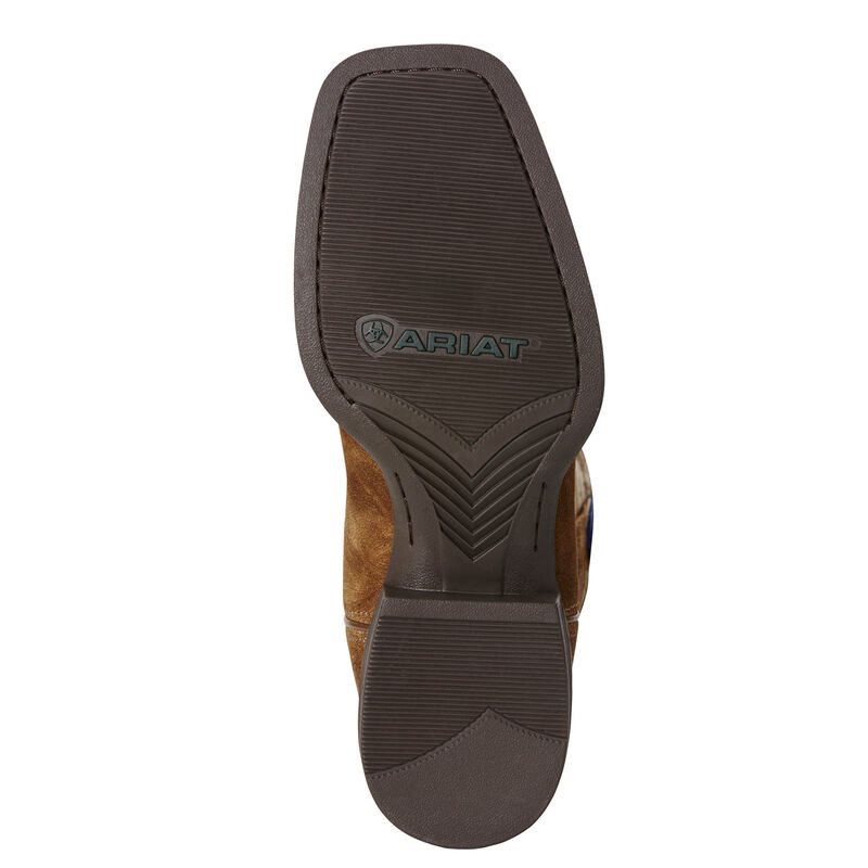 Stivali Cowboy Uomo Ariat Sportive Patriot Marroni Bianche | BD30881