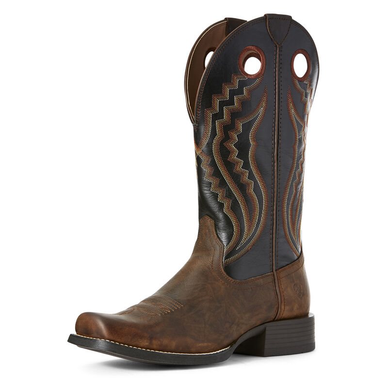 Stivali Cowboy Uomo Ariat Sportive Picket Line Marroni Nere | 140EE5D