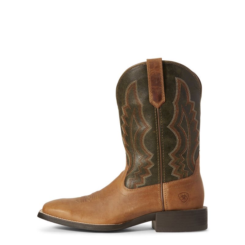 Stivali Cowboy Uomo Ariat Sportive Riggin Marroni | 2EBF0K7