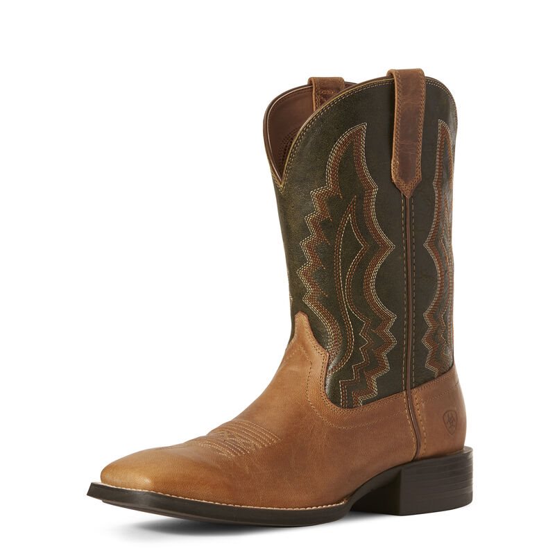 Stivali Cowboy Uomo Ariat Sportive Riggin Marroni | 2EBF0K7