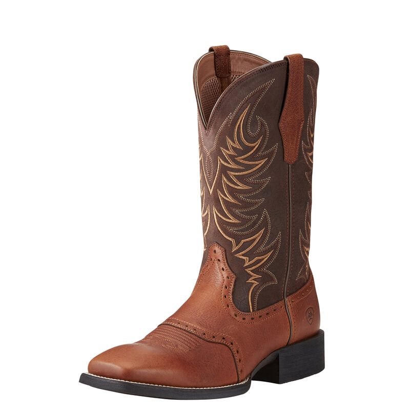 Stivali Cowboy Uomo Ariat Sportive Sidewinder Oro | HVNNHUH