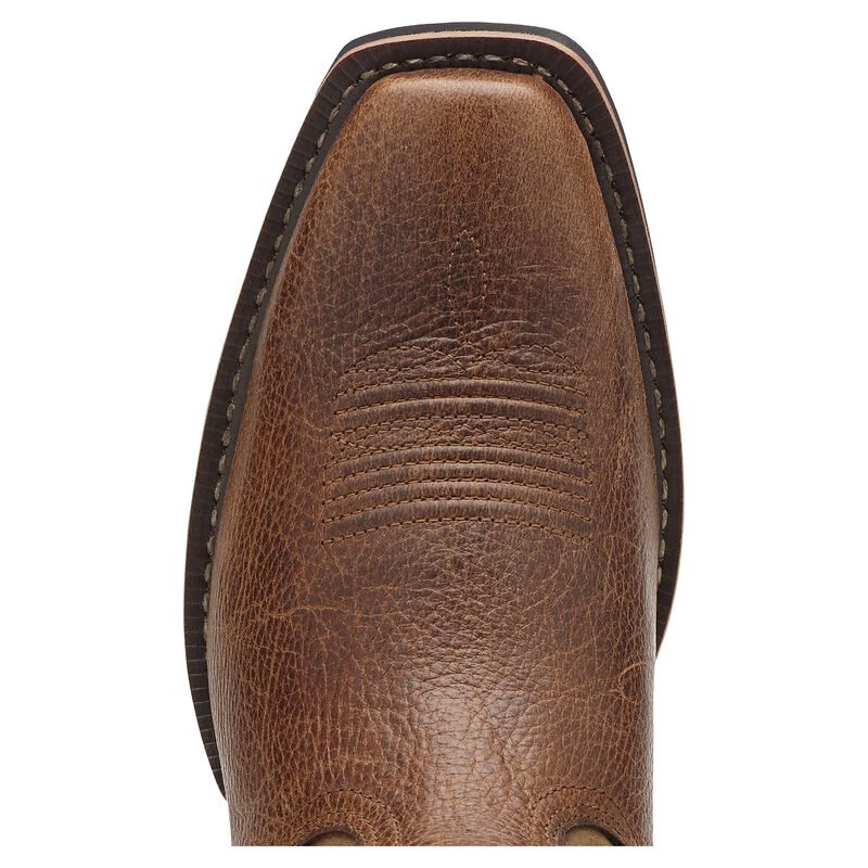 Stivali Cowboy Uomo Ariat Sportive Square Punta Marroni | 5ODDUAS