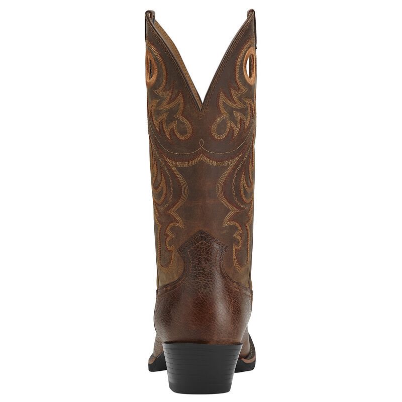 Stivali Cowboy Uomo Ariat Sportive Square Punta Marroni | 5ODDUAS