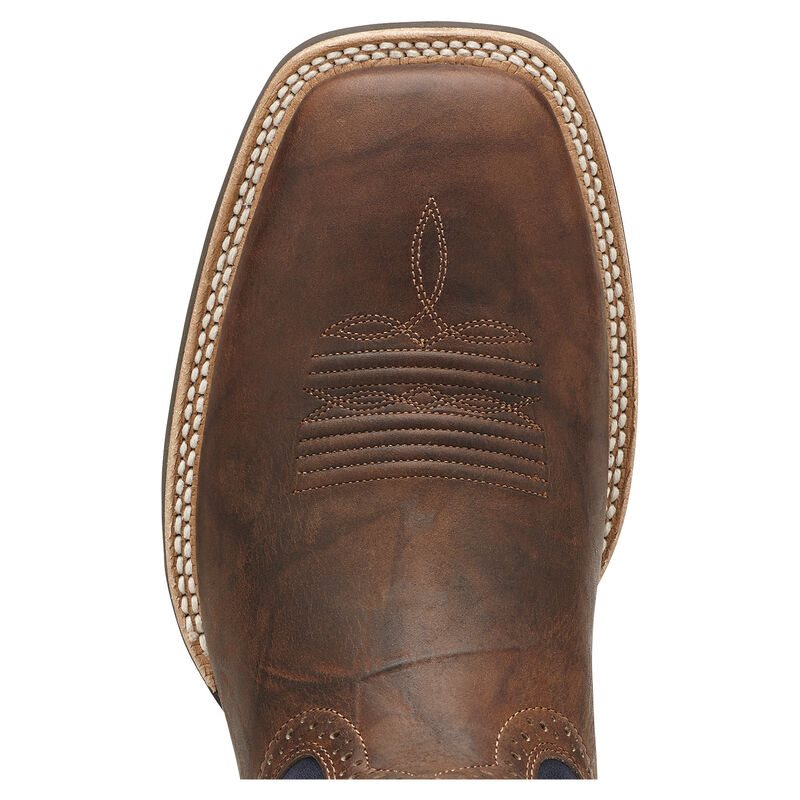 Stivali Cowboy Uomo Ariat Tycoon Marroni Blu Marino | N43N422