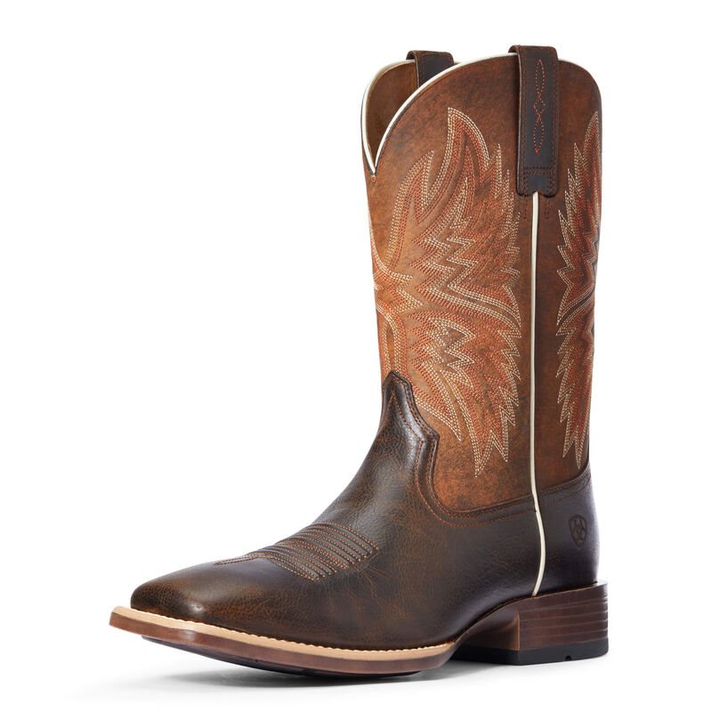 Stivali Cowboy Uomo Ariat Valor Ultra Marroni | 9XW1G2Y