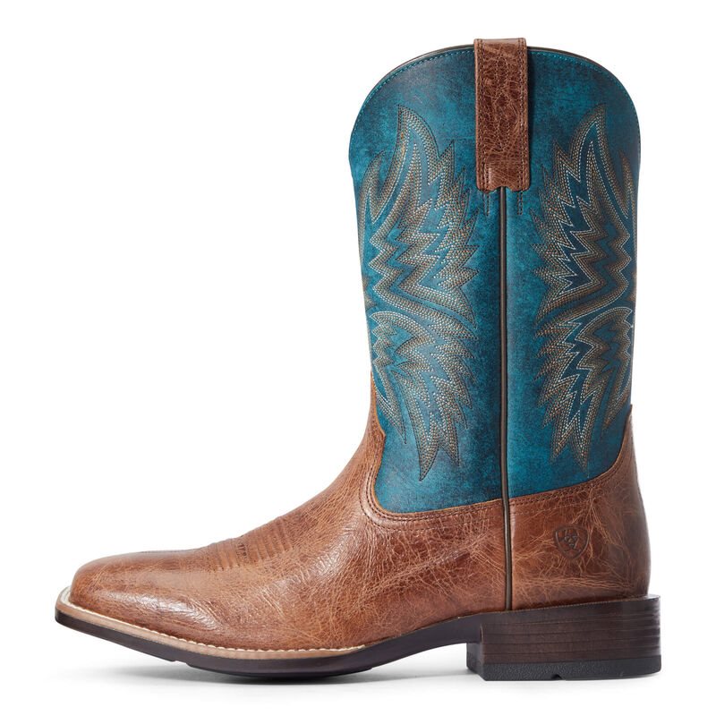 Stivali Cowboy Uomo Ariat Valor Ultra Marroni Scuro | KO3HFB7