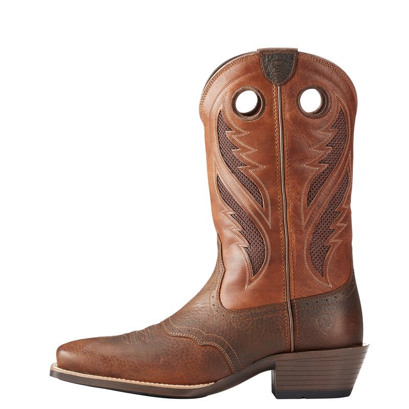 Stivali Cowboy Uomo Ariat VentTEK Ultra Narrow Square Punta Marroni | CF4Z9MJ