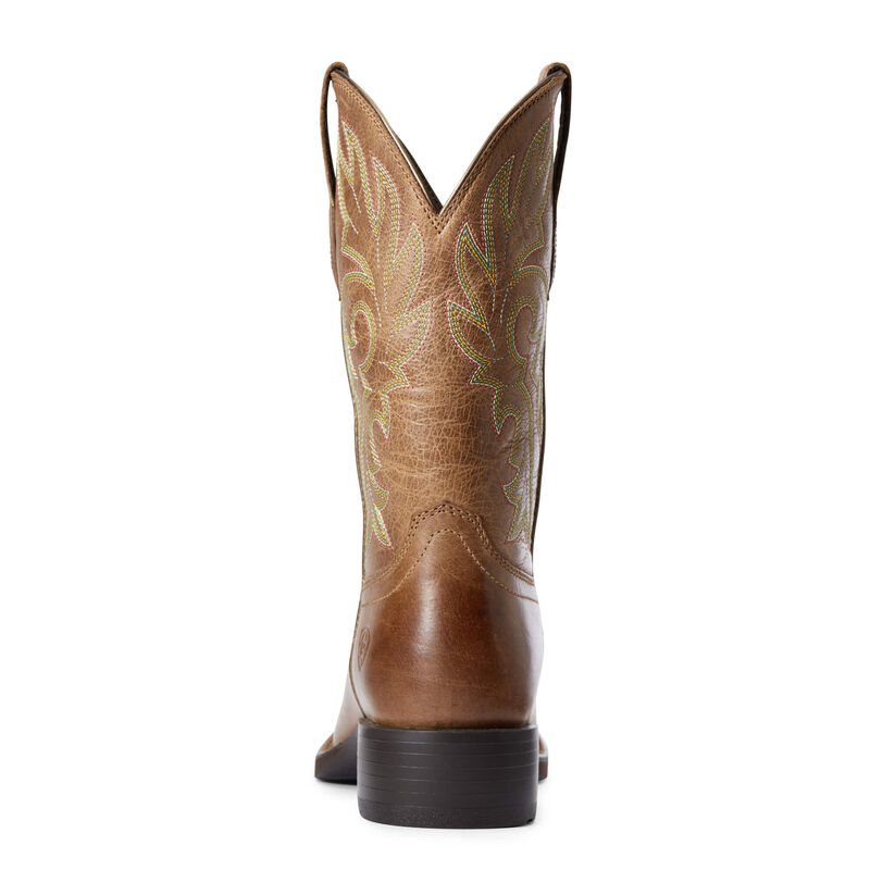 Stivali Da Cowgirl Donna Ariat Cattle Drive Marroni | 1FA1JZ6