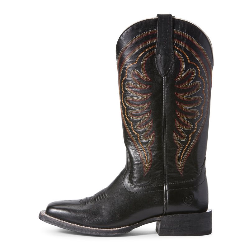 Stivali Da Cowgirl Donna Ariat Circuit Shiloh Nere Marroni | 168YLTX