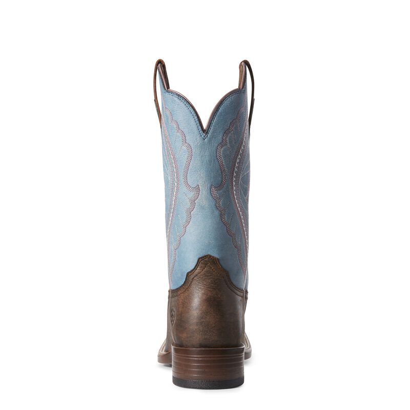 Stivali Da Cowgirl Donna Ariat PrimeTime Marroni Blu | HQDH8ID