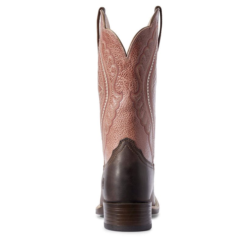 Stivali Da Cowgirl Donna Ariat PrimeTime Cioccolato Rosa | W8Y6VC1