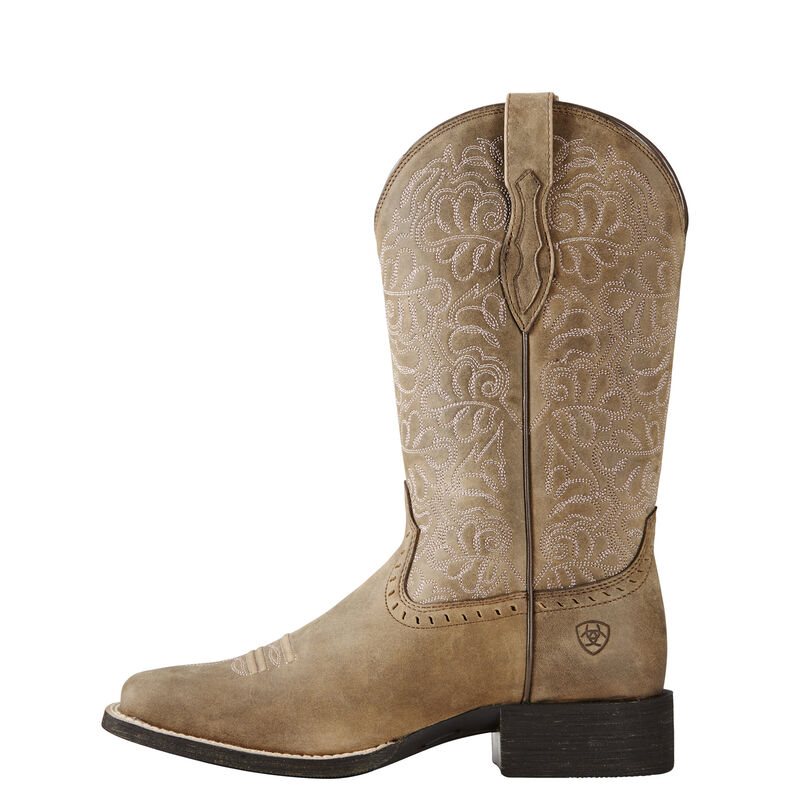 Stivali Da Cowgirl Donna Ariat Round Up Remuda Marroni | IH15760