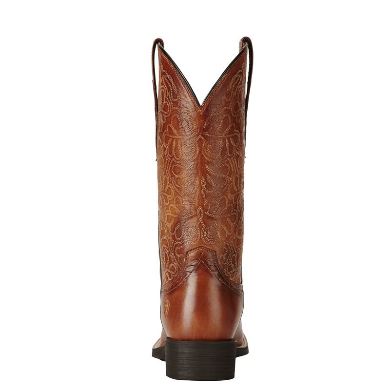 Stivali Da Cowgirl Donna Ariat Round Up Remuda Beige | S0AVTHJ