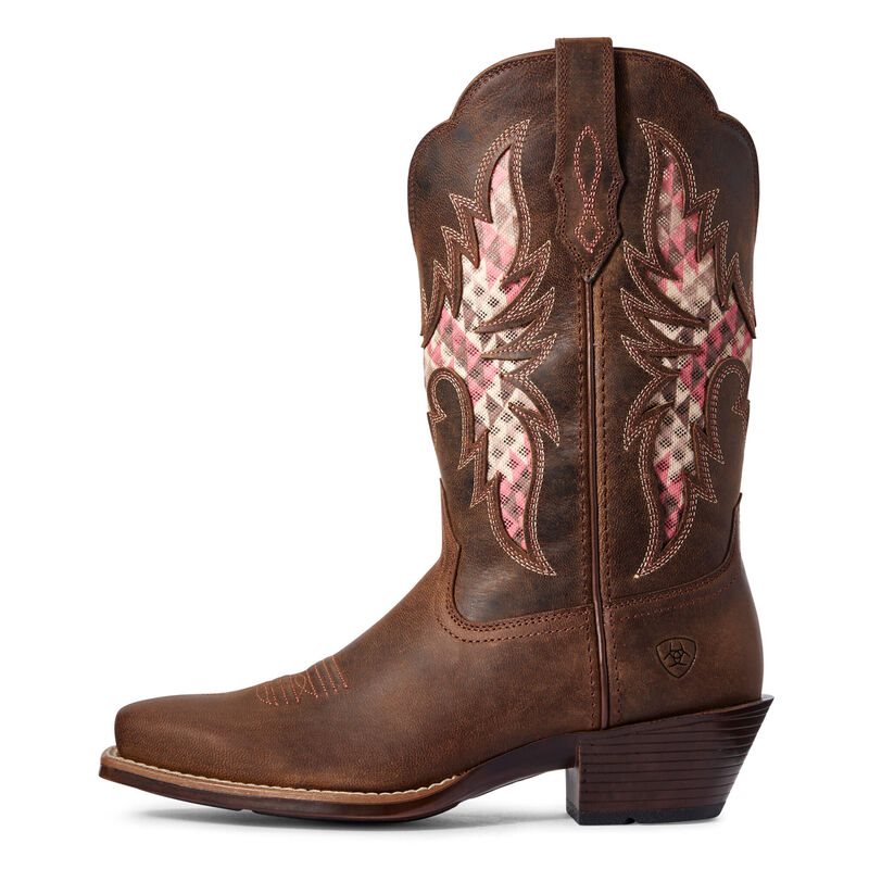 Stivali Da Cowgirl Donna Ariat Showcase VentTEK Marroni | 8KP9SQR