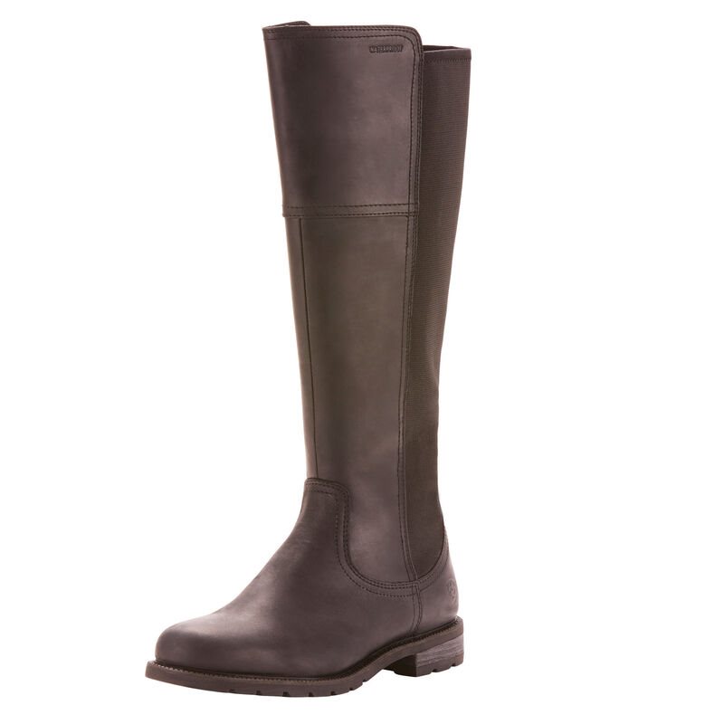 Stivali Lunghi Donna Ariat Sutton Impermeabili Boots Nere | 4UVUF2S