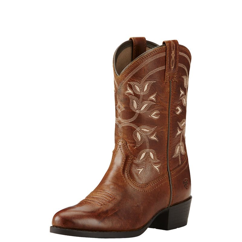 Stivali Western Bambino Ariat Desert Holly Marroni | 2OQ9PDU