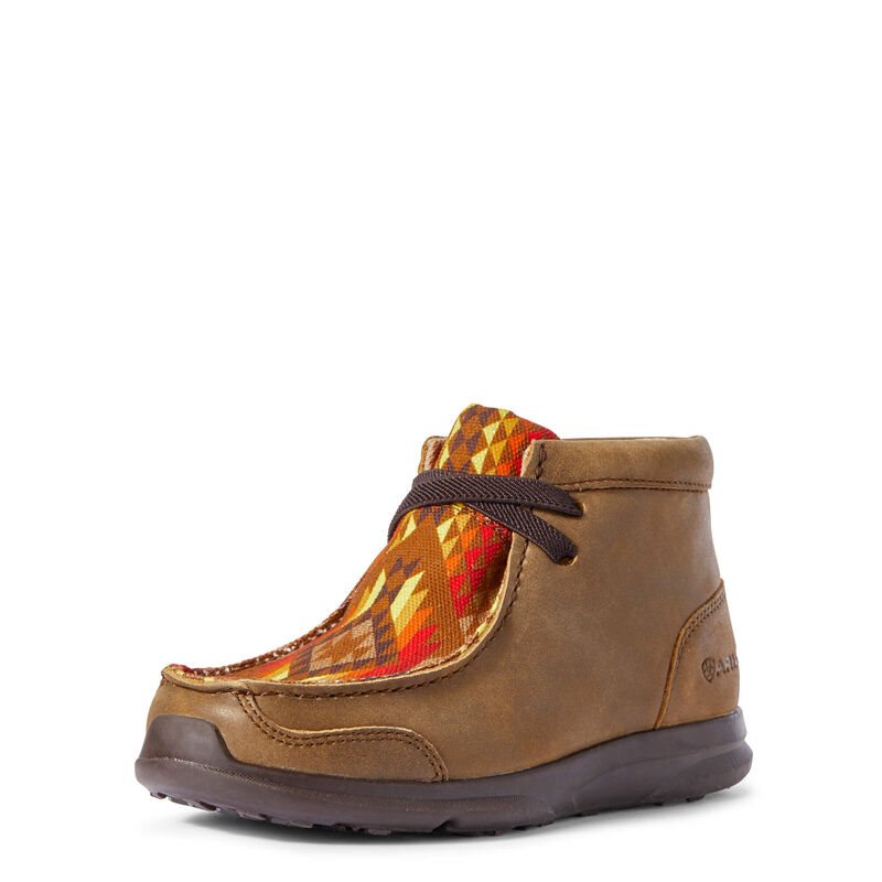 Stivali Western Bambino Ariat Spitfire Marroni | L77JC5X