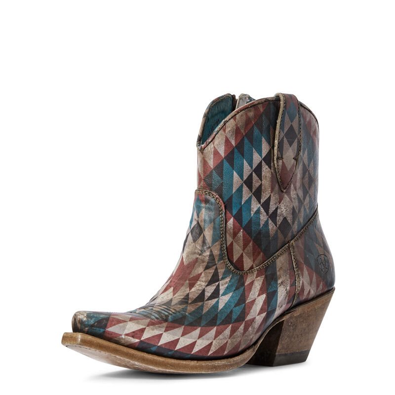 Stivali Western Donna Ariat Circuit Cruz Colorate | QTC7R9O