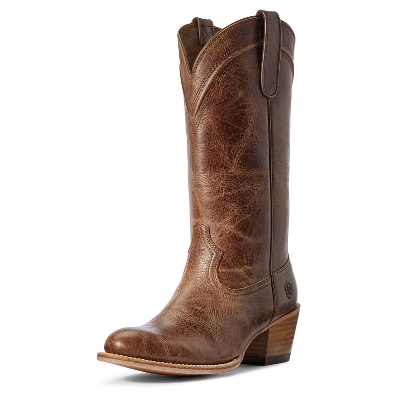 Stivali Western Donna Ariat Desert Paisley Marroni Scuro | JCWLPW3