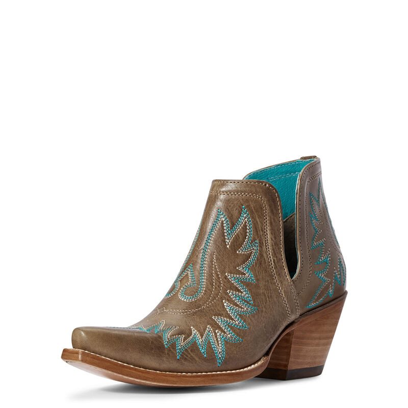 Stivali Western Donna Ariat Dixon Marroni Blu | 4QDX4GS