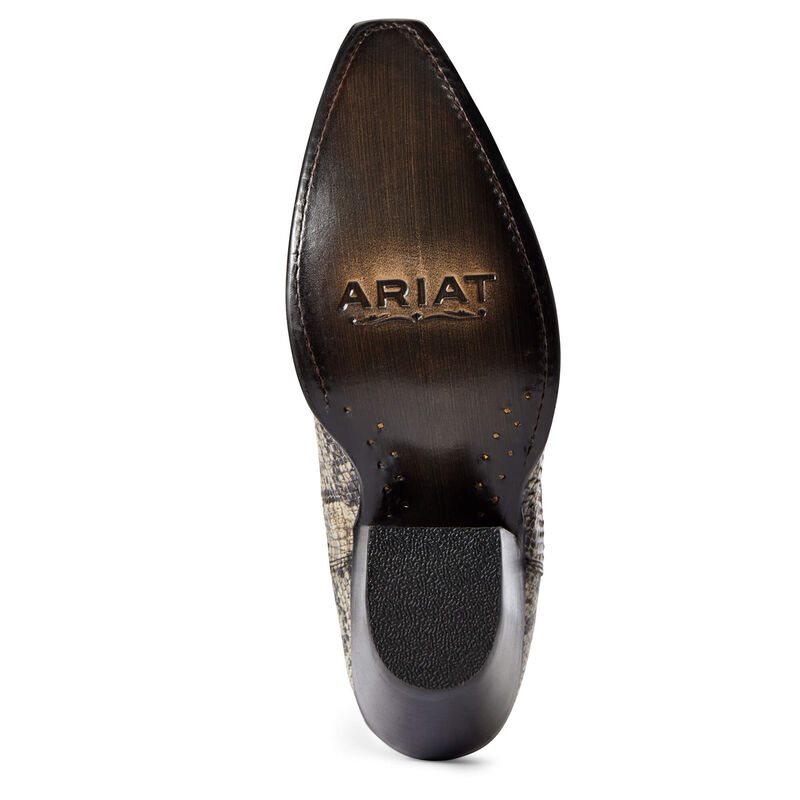 Stivali Western Donna Ariat Eclipse Nere Bianche Serpent | GEHEMZA