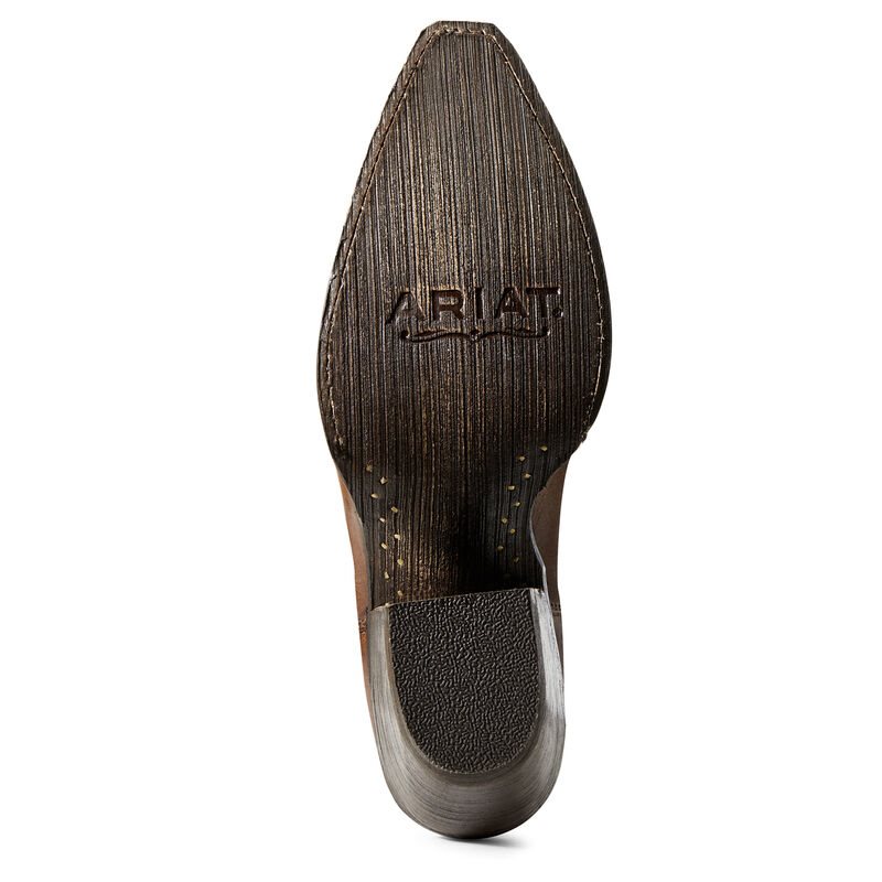 Stivali Western Donna Ariat Giselle Marroni Scuro | D8X0EDY