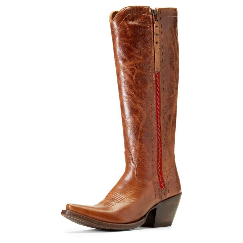 Stivali Western Donna Ariat Giselle Marroni Scuro | D8X0EDY