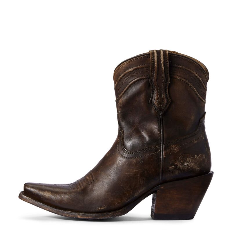 Stivali Western Donna Ariat Legacy X Punta Marroni Scuro | QO9D6U9