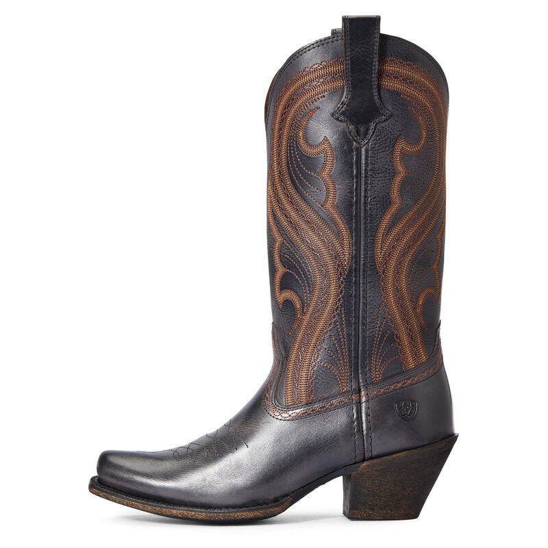 Stivali Western Donna Ariat Lively Nere Marroni | PB5B0ZY