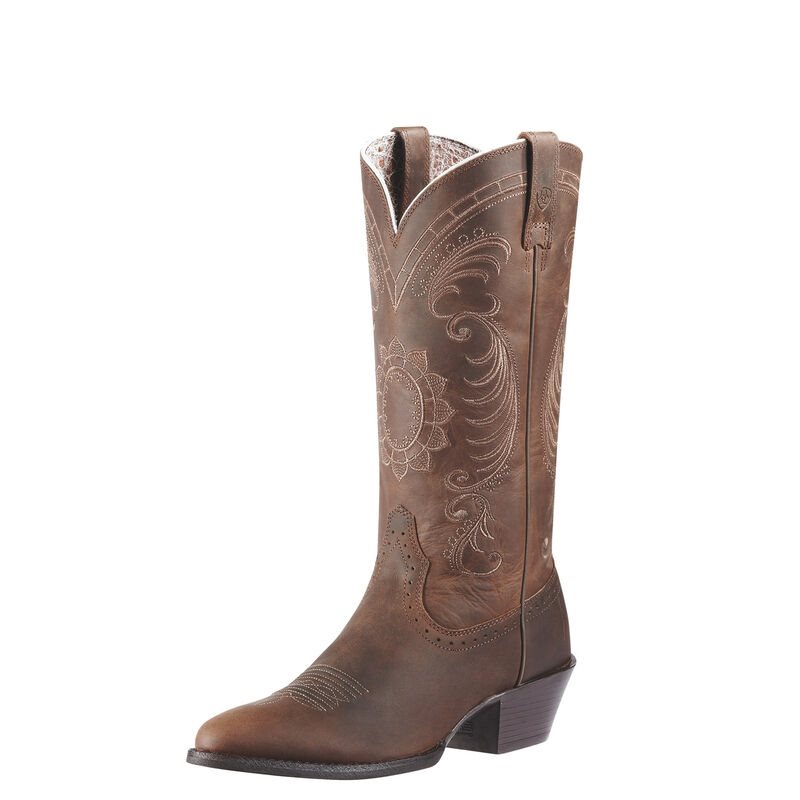 Stivali Western Donna Ariat Magnolia Marroni | M68WU5I