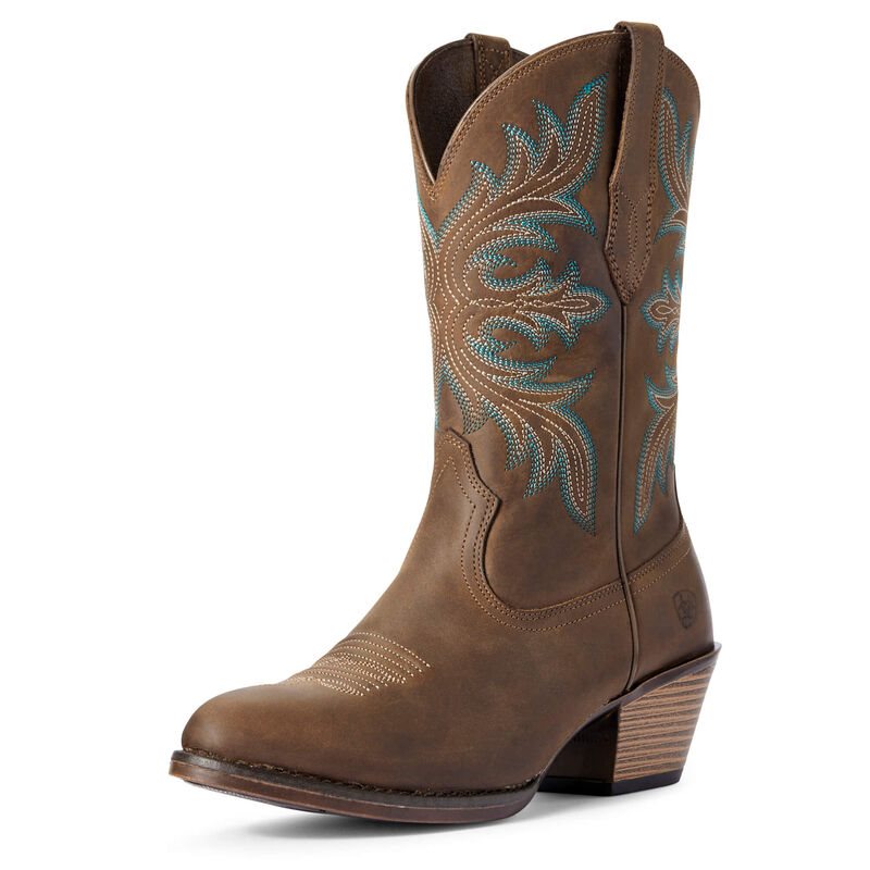 Stivali Western Donna Ariat Runaway Marroni | IT7Y4XP