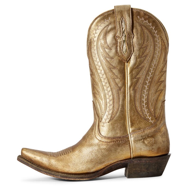 Stivali Western Donna Ariat Tailgate Oro | MHU9L5G