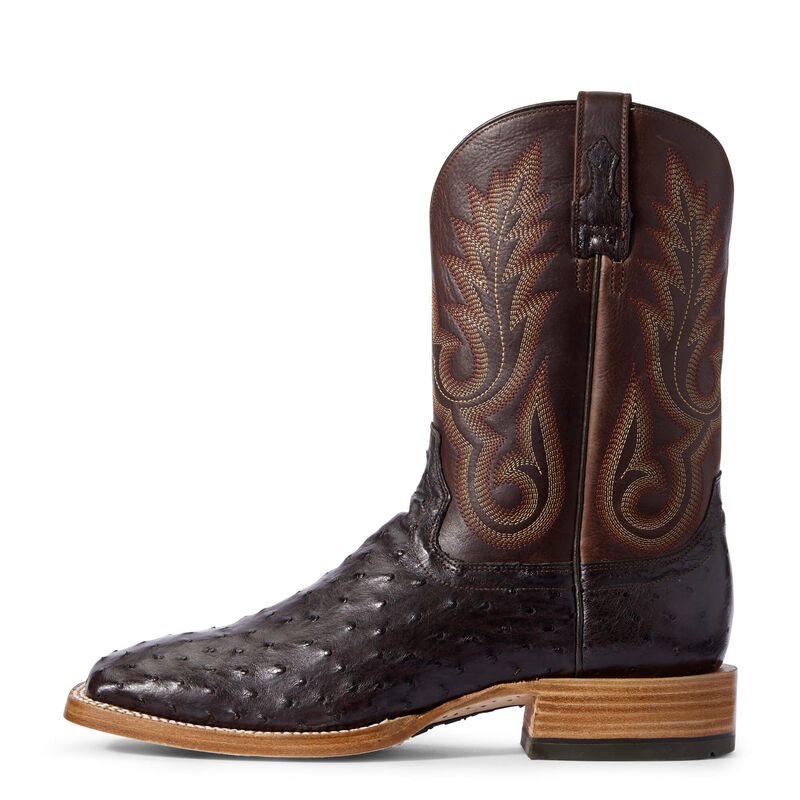 Stivali Western Uomo Ariat Barker Cioccolato | LT1WF2L