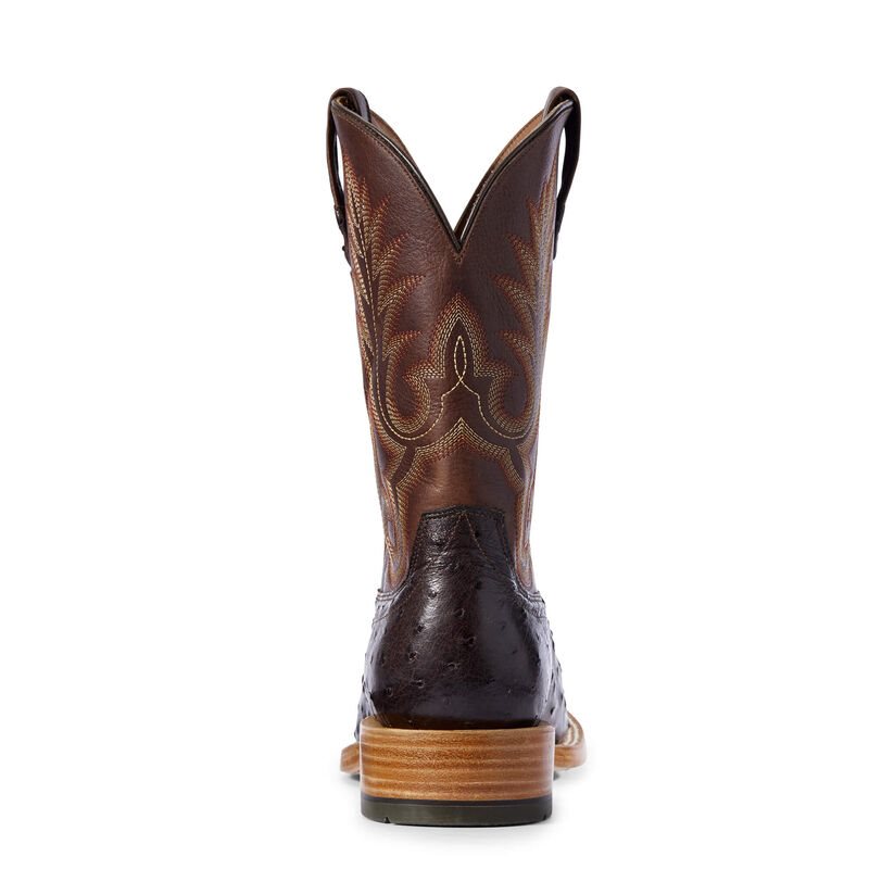 Stivali Western Uomo Ariat Barker Cioccolato | LT1WF2L