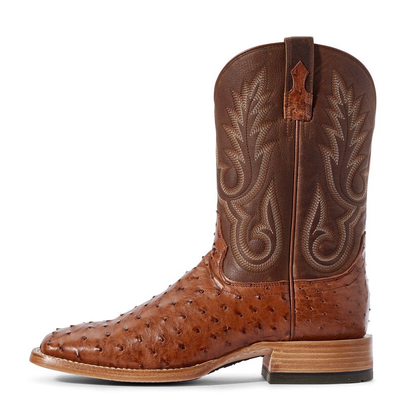 Stivali Western Uomo Ariat Barker Marroni | 3LPYL58