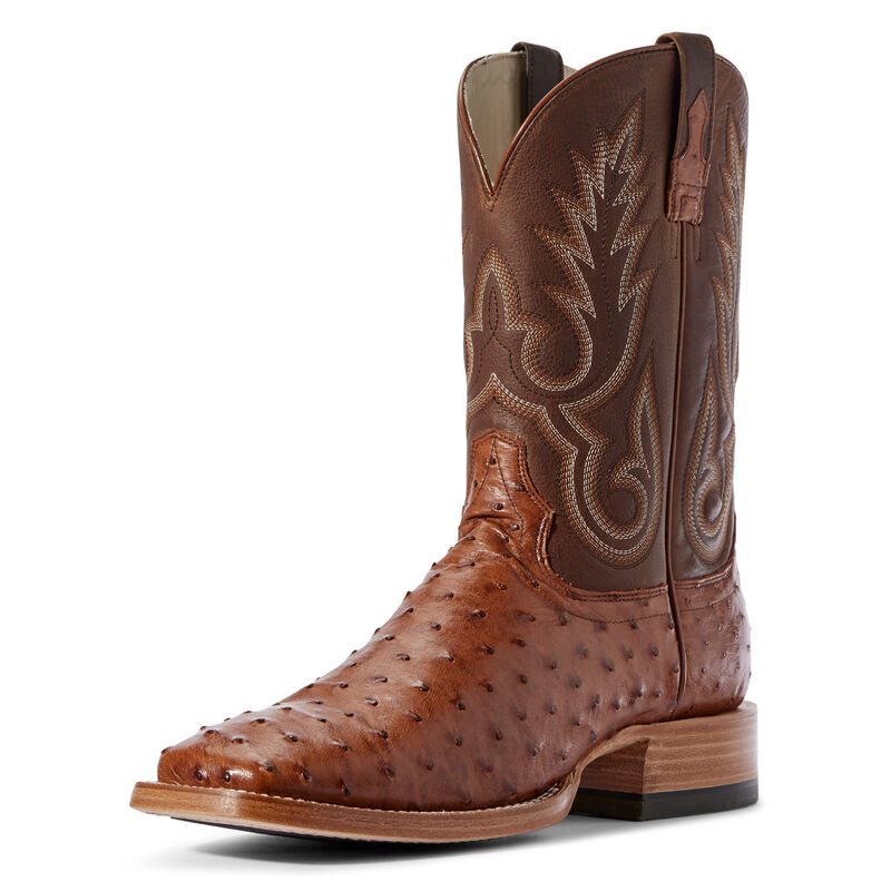 Stivali Western Uomo Ariat Barker Marroni | 3LPYL58