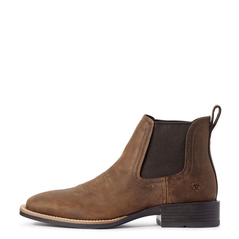 Stivali Western Uomo Ariat Booker Ultra Marroni | 6H15OC4