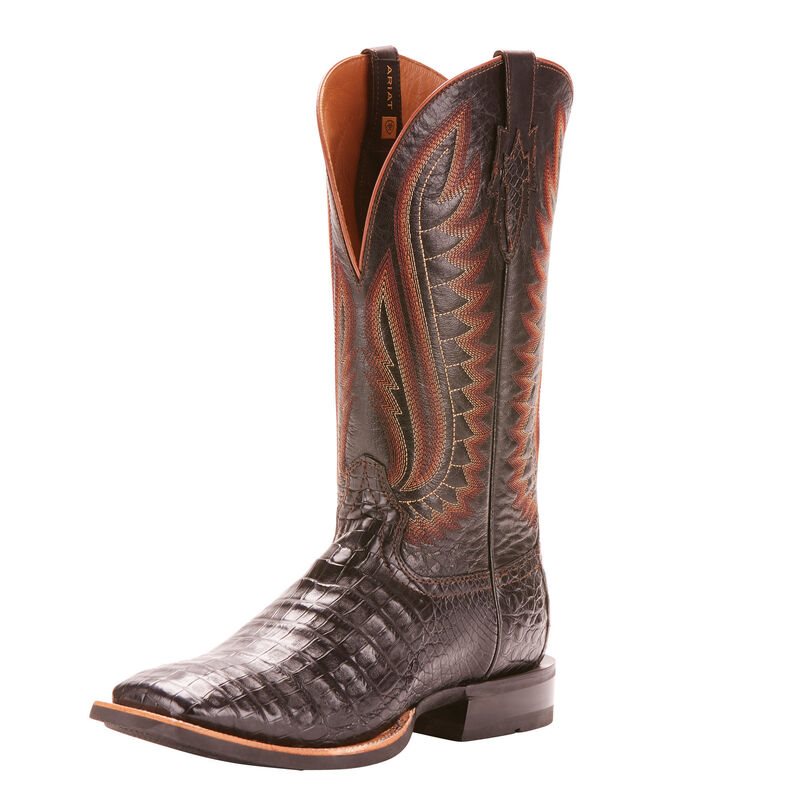 Stivali Western Uomo Ariat Double Down Bordeaux | TTZ68VL