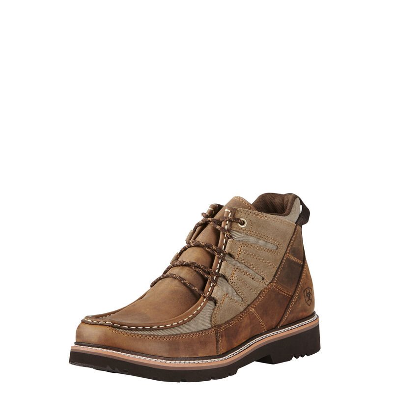 Stivali Western Uomo Ariat Exhibitor Boots Marroni | 9PO1AFG