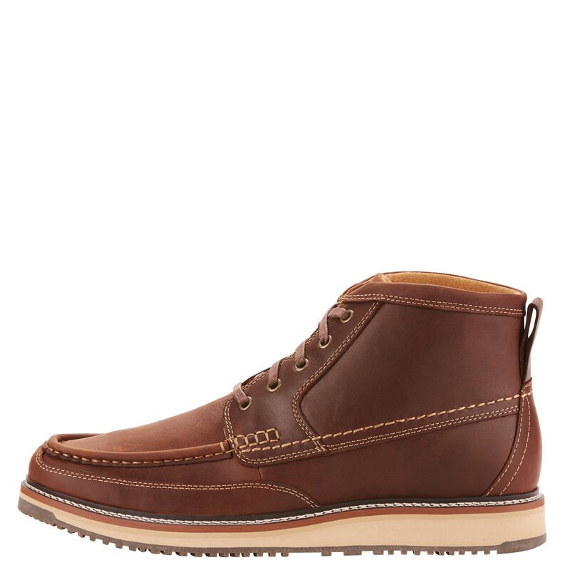 Stivali Western Uomo Ariat Lookout Boots Rame | QCUSFLA