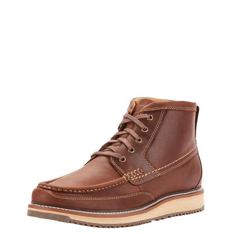 Stivali Western Uomo Ariat Lookout Boots Rame | QCUSFLA