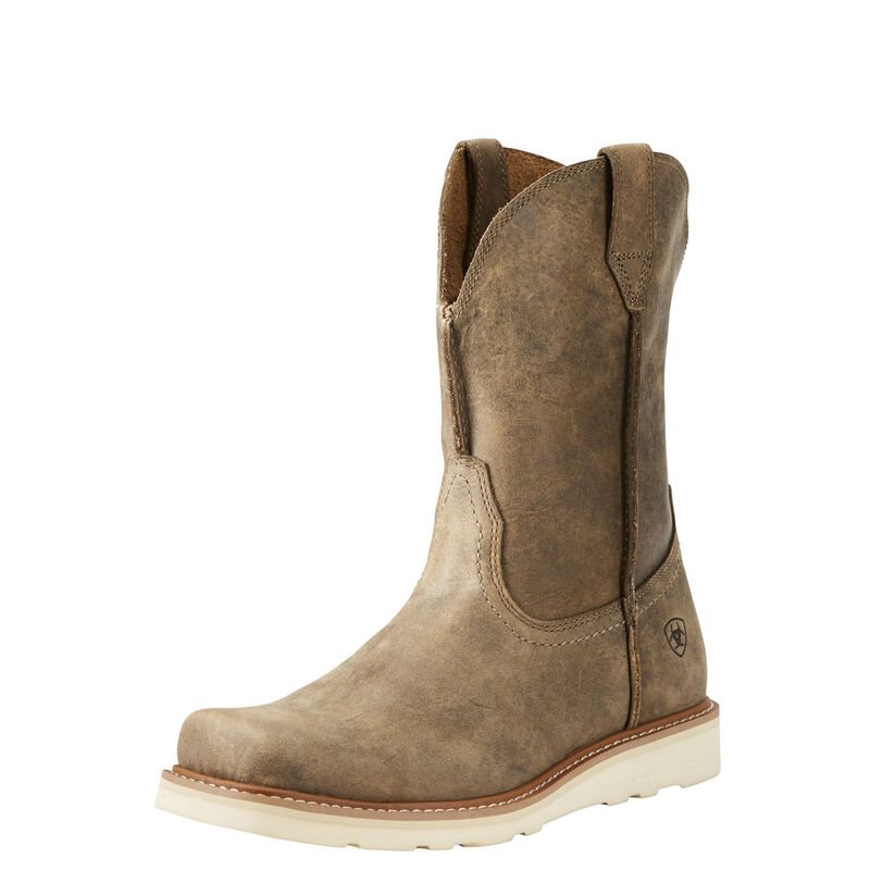 Stivali Western Uomo Ariat Rambler Recon Beige | L34UFFK