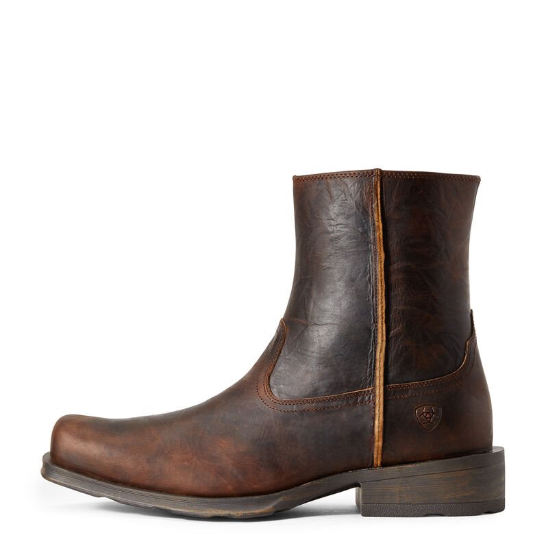 Stivali Western Uomo Ariat Rambler Ultra Marroni | NNG8AQ7