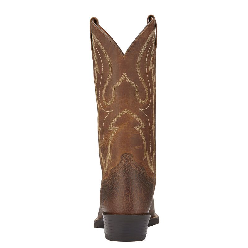 Stivali Western Uomo Ariat Sportive R Punta Marroni | 3QILJ3A