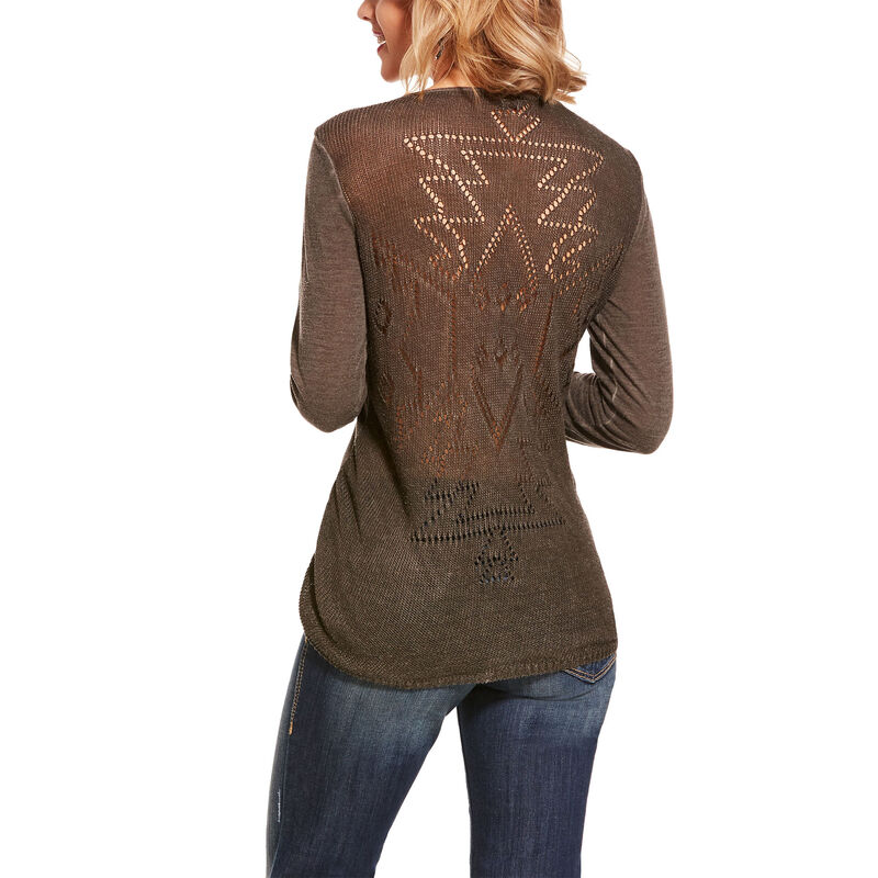 Top Donna Ariat Spirit Top Verde Oliva | SNPQDCQ